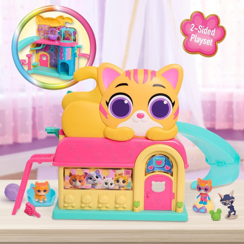 Buy Super Kitties Purr N Play Playset | Yallatoys.com