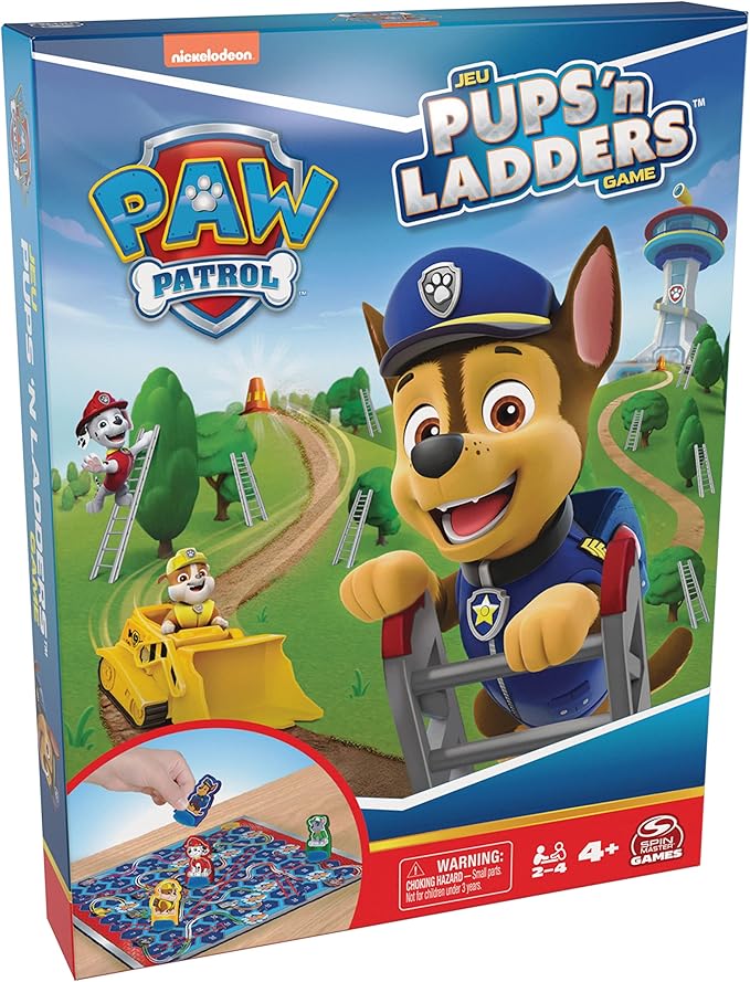 Buy Spin Master Games Pups N Ladders Paw Patrol | Yallatoys.com