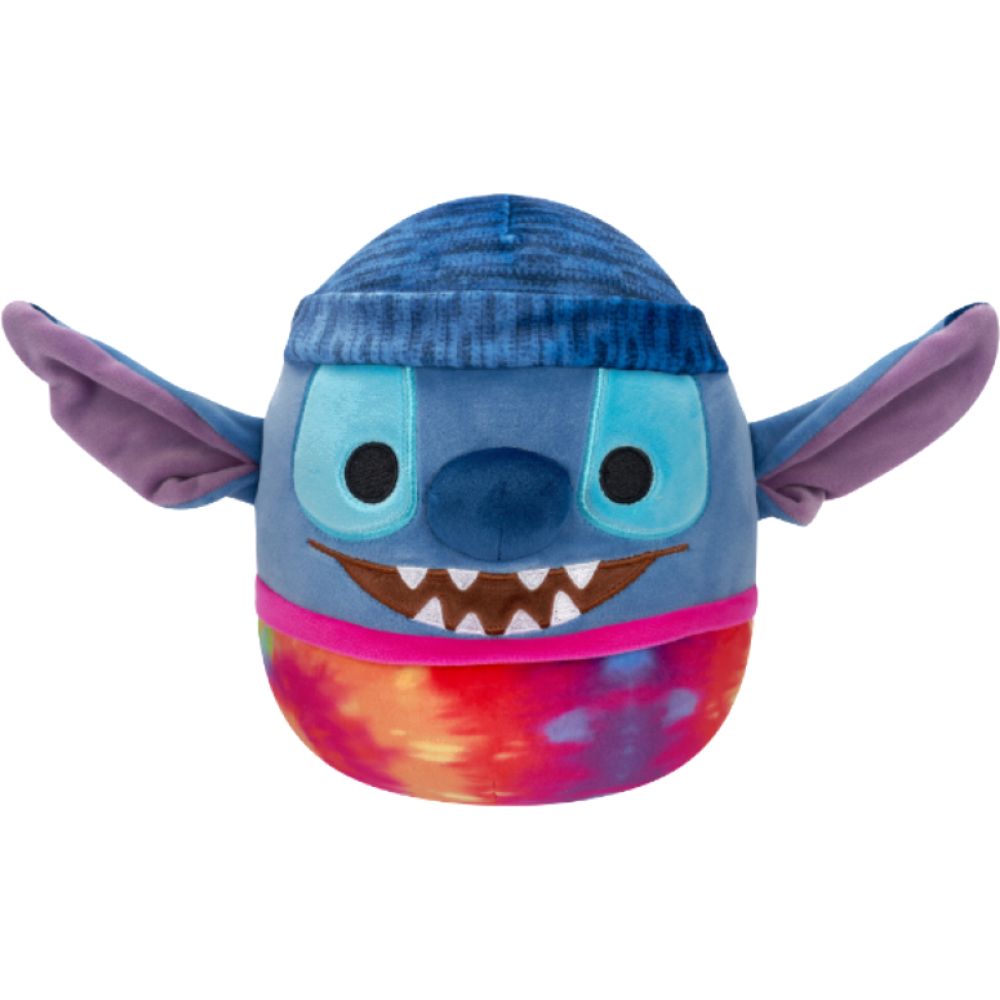 Buy Squishmallows Disney Stitch Wearing Beanie And Tie Dye 8Inch Plush | Yallatoys.com