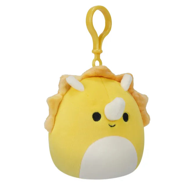Buy Squishmallows Lancaster Triceratops Clip On Plush Toy | Yallatoys.com