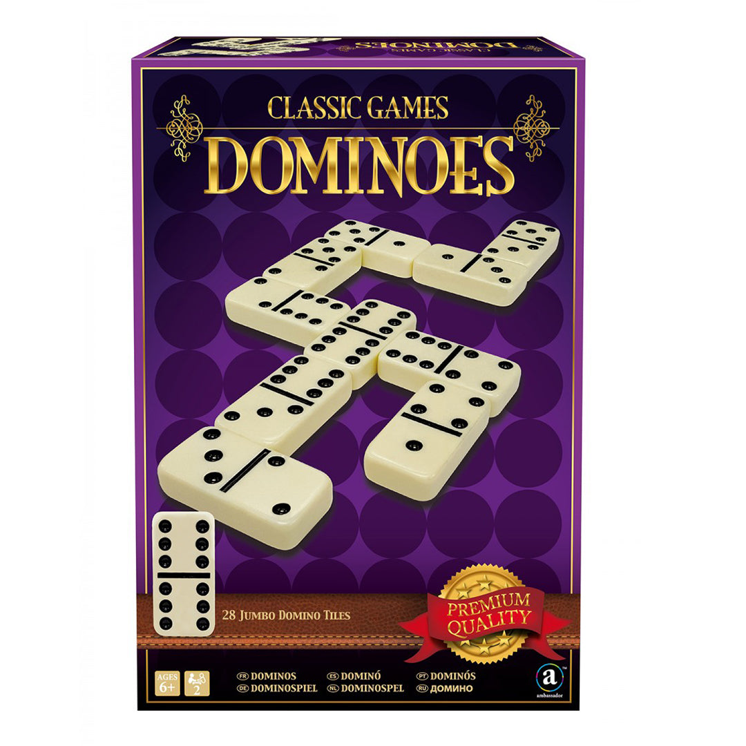 Buy Merchant Ambassador Classic Games Double 6 Dominoes | Yallatoys.com