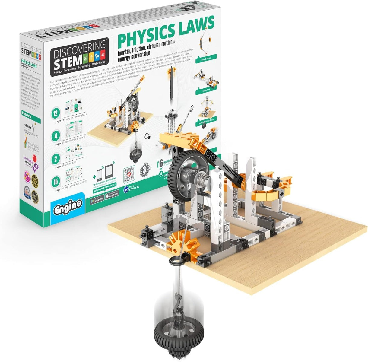 Buy Engino Discovery Stem Newtons Laws Set | Yallatoys.com