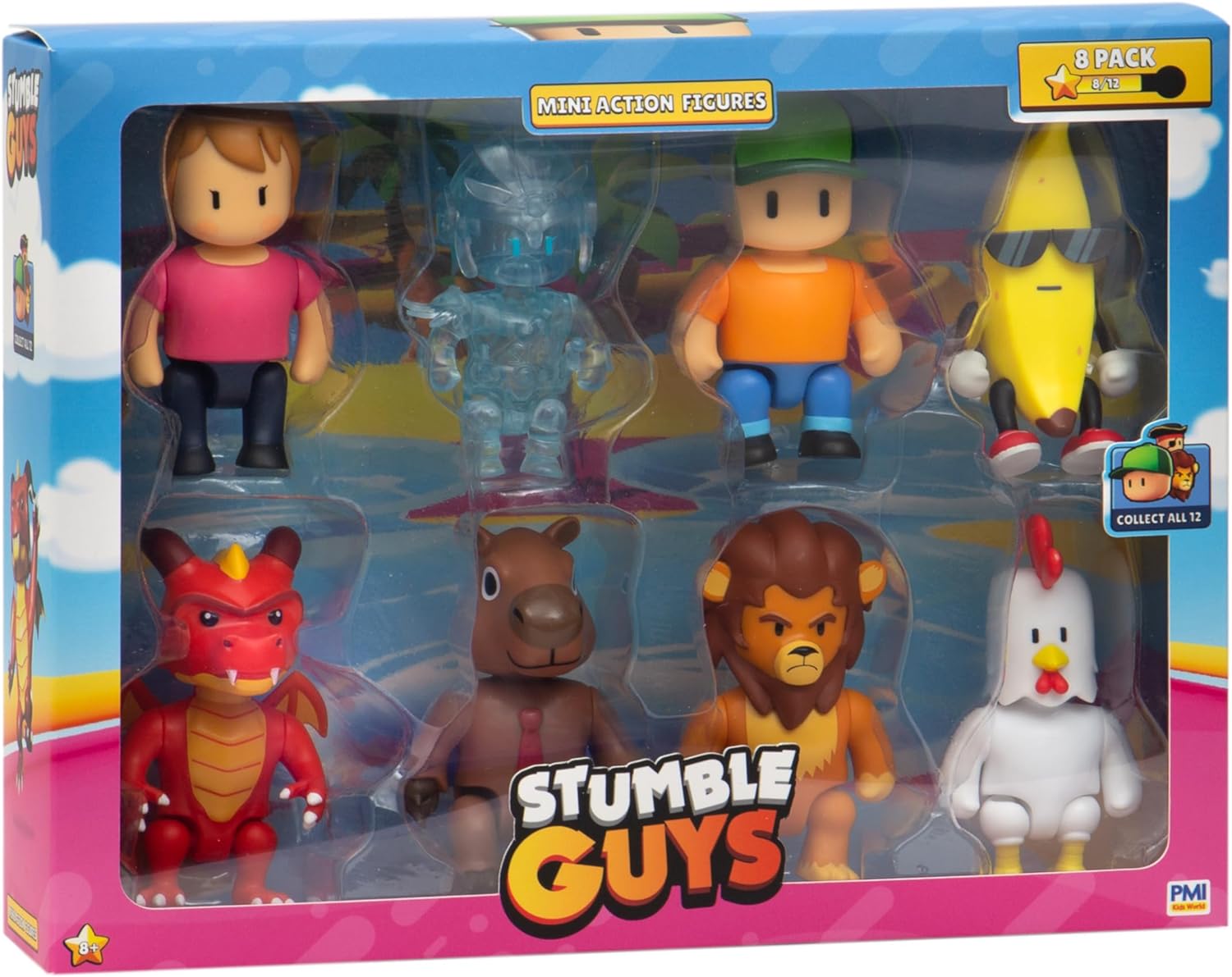 Buy Stumble Guys Action Figures 8 Pack (Sold Separately Subjected To Availability) | Yallatoys.com