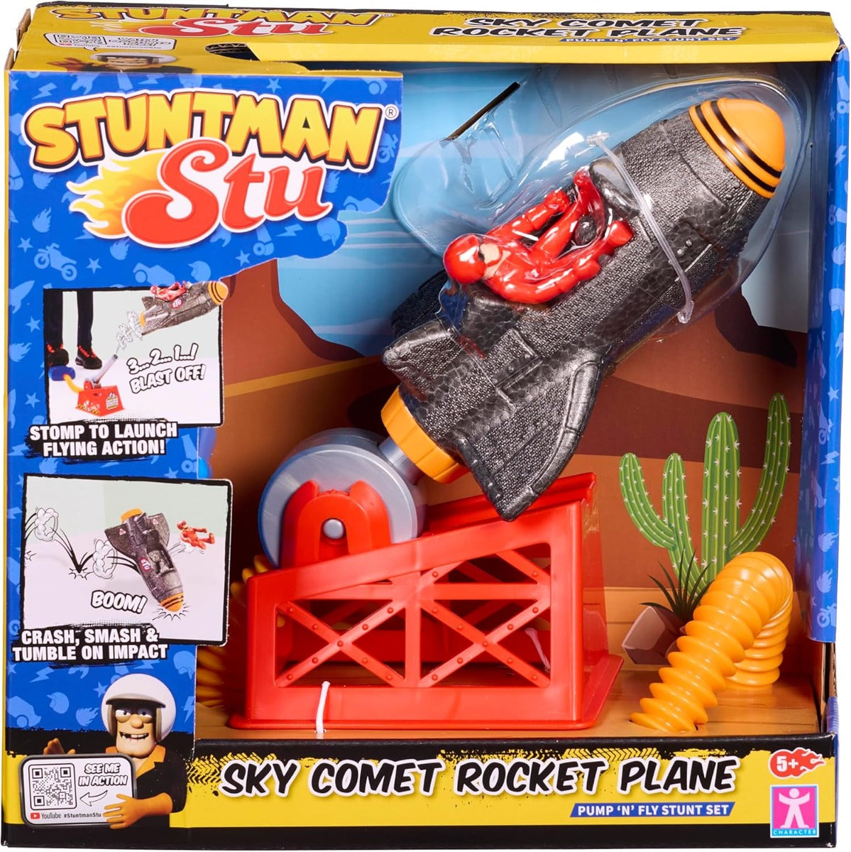 Buy Stuntman Stu Sky Comet Rocket Plane | Yallatoys.com