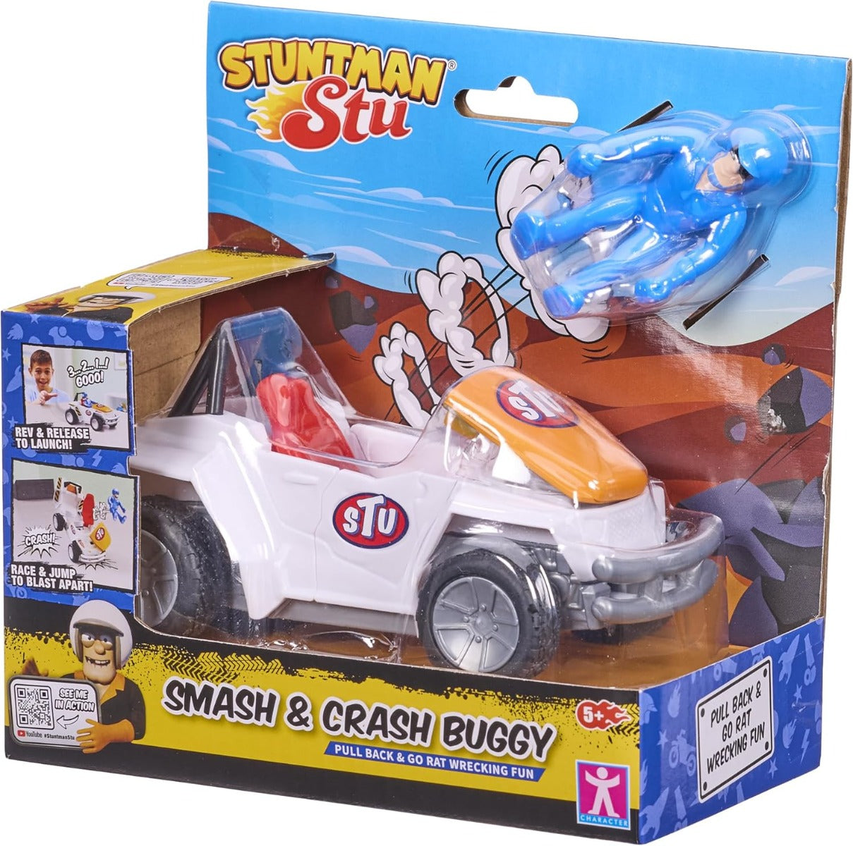 Buy Stuntman Stu Buggy Smash and Crash | Yallatoys.com