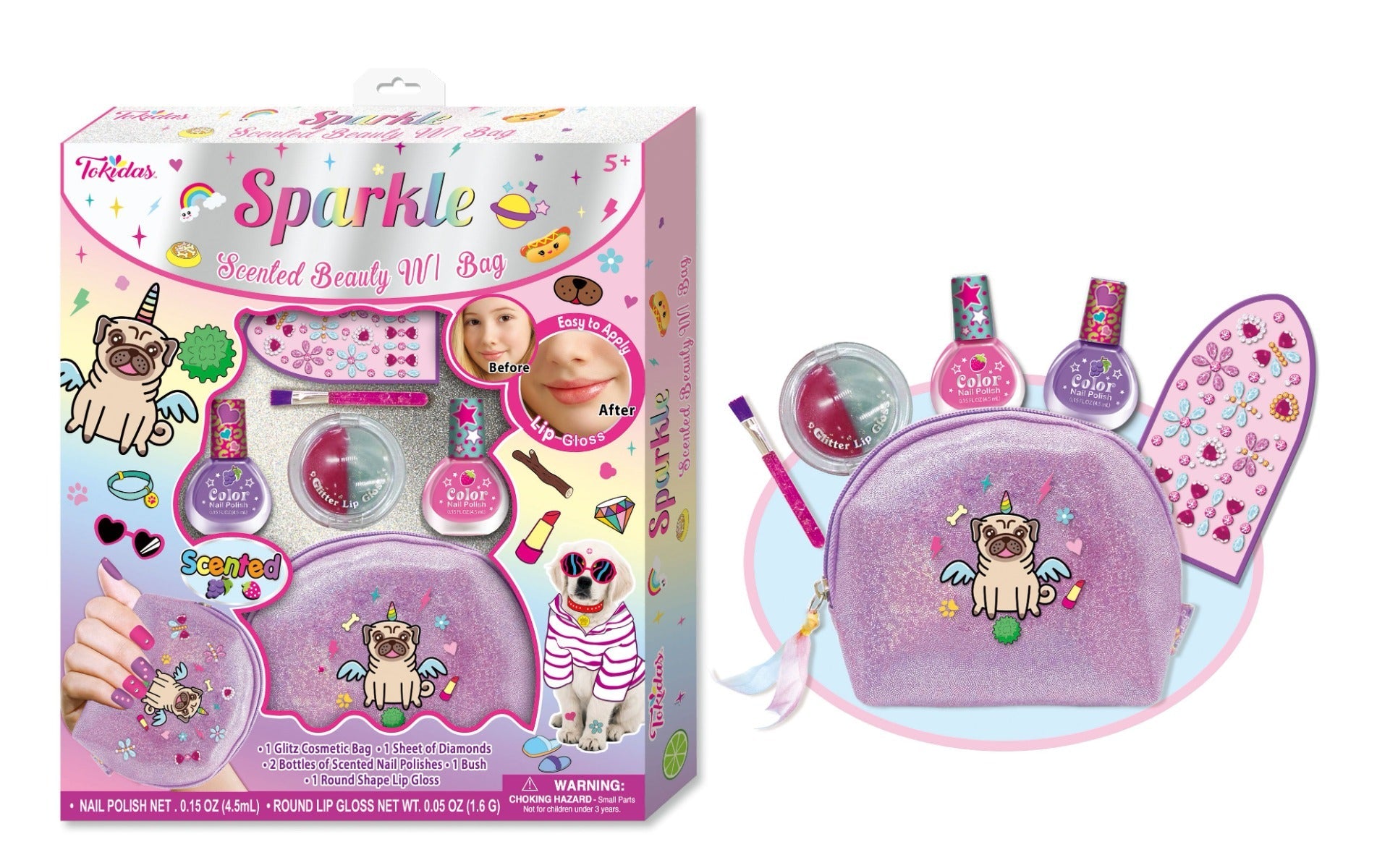 Buy Tokidas Sparkling Scented Beauty With Bag | Yallatoys.com