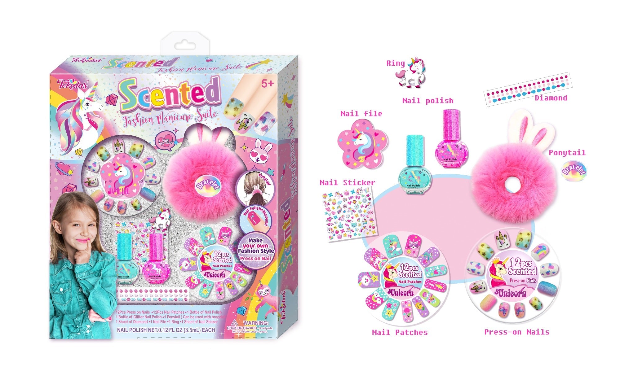 Buy Tokidas Scented Fashion Manicure Suite | Yallatoys.com