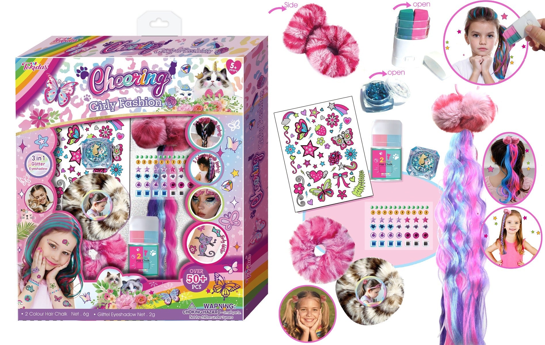 Buy Tokidas Cheering Girly Fashion Set | Yallatoys.com