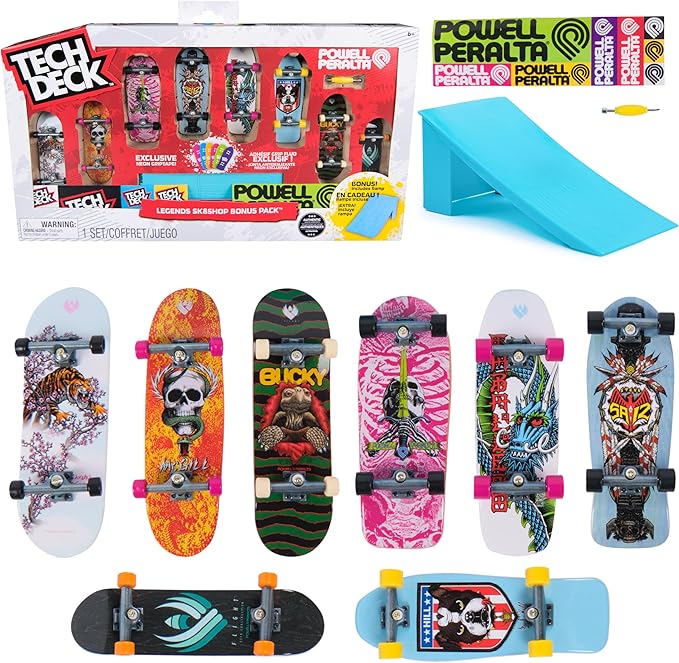 Buy Tech Deck Collab Board 8 Pack and Accessories | Yallatoys.com