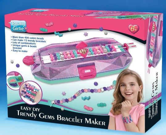 Buy Totally Girlie Trendy Gems Bracelet Maker | Yallatoys.com