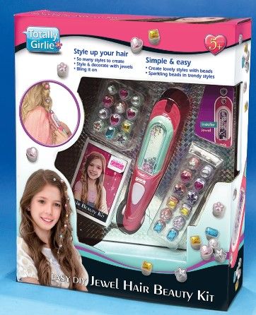 Buy Totally Girlie Jewel Hair Beauty Kit | Yallatoys.com