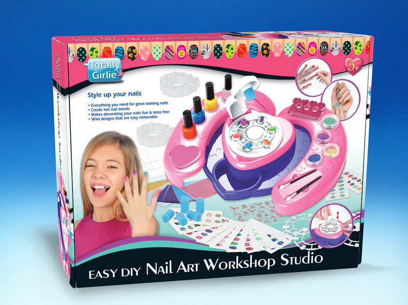 Buy Totally Girlie Nail Art Workshop Studio | Yallatoys.com