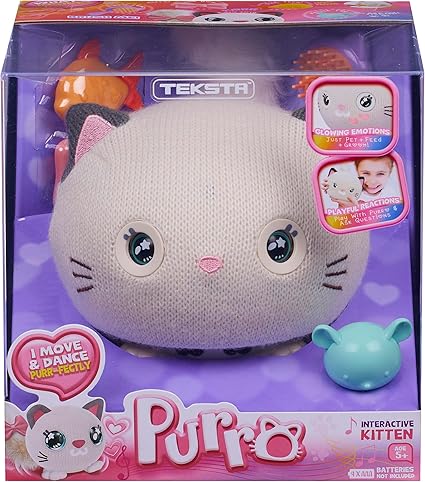 Buy Teksta Purro The Interactive Smart Kitty Pet Children Toy | Yallatoys.com