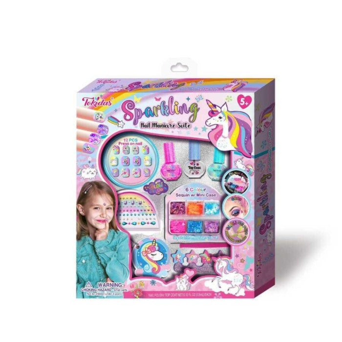 Buy Tokidas Sparkling Nail Manicure Suite | Yallatoys.com