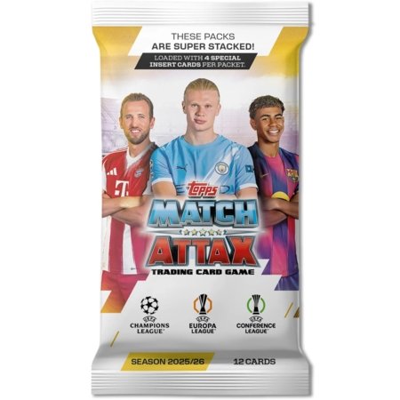 Buy Topps Match Attax 2025/26 Single Pack (Sold Separately Subjected to Availability) | Yallatoys.com