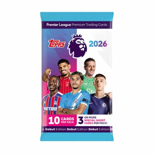 Buy Topps Premier League 2025/26 - Single Pack Box of 28Packs | Yallatoys.com
