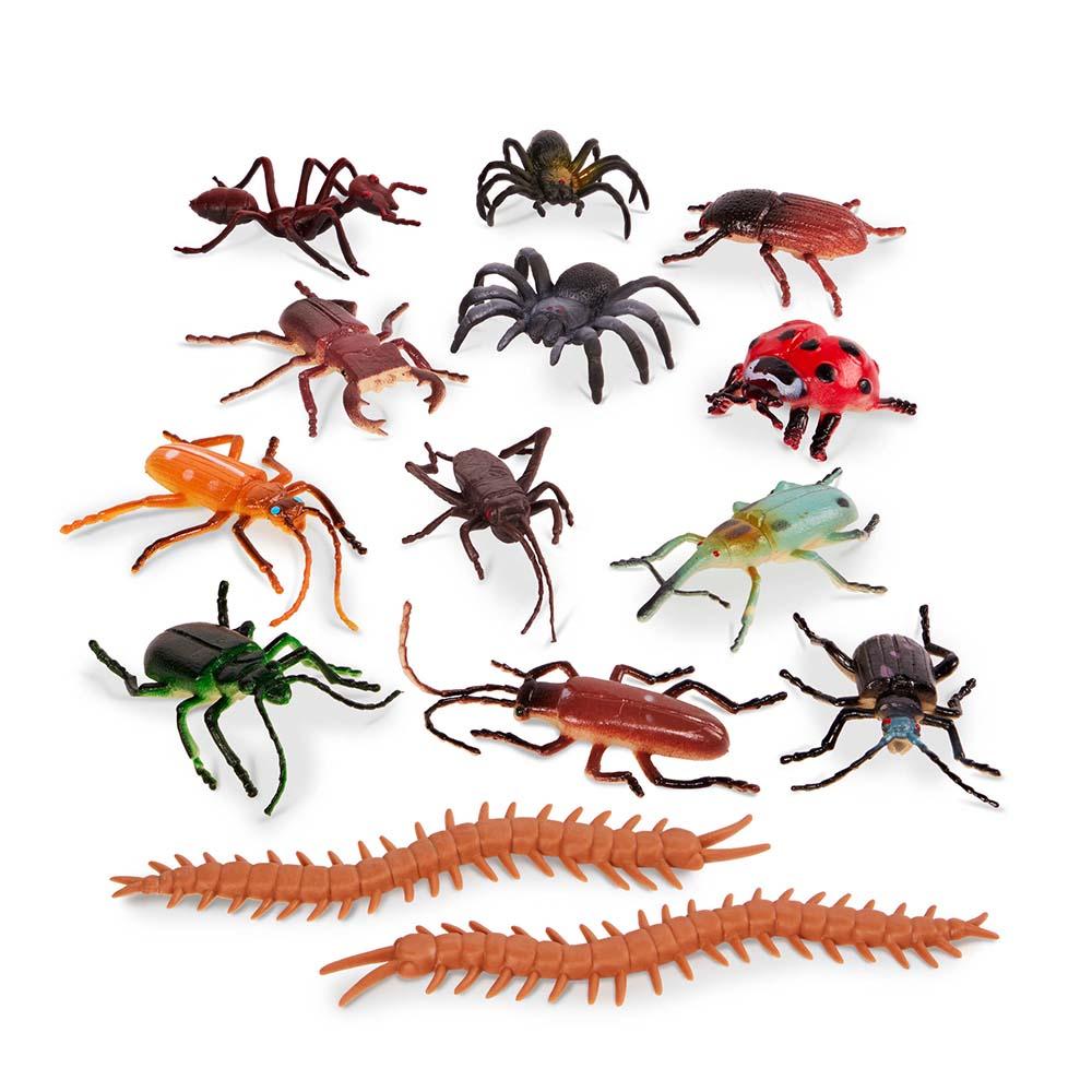 Buy Terra Insects 14 Pieces Insects 4-12Cm | Yallatoys.com