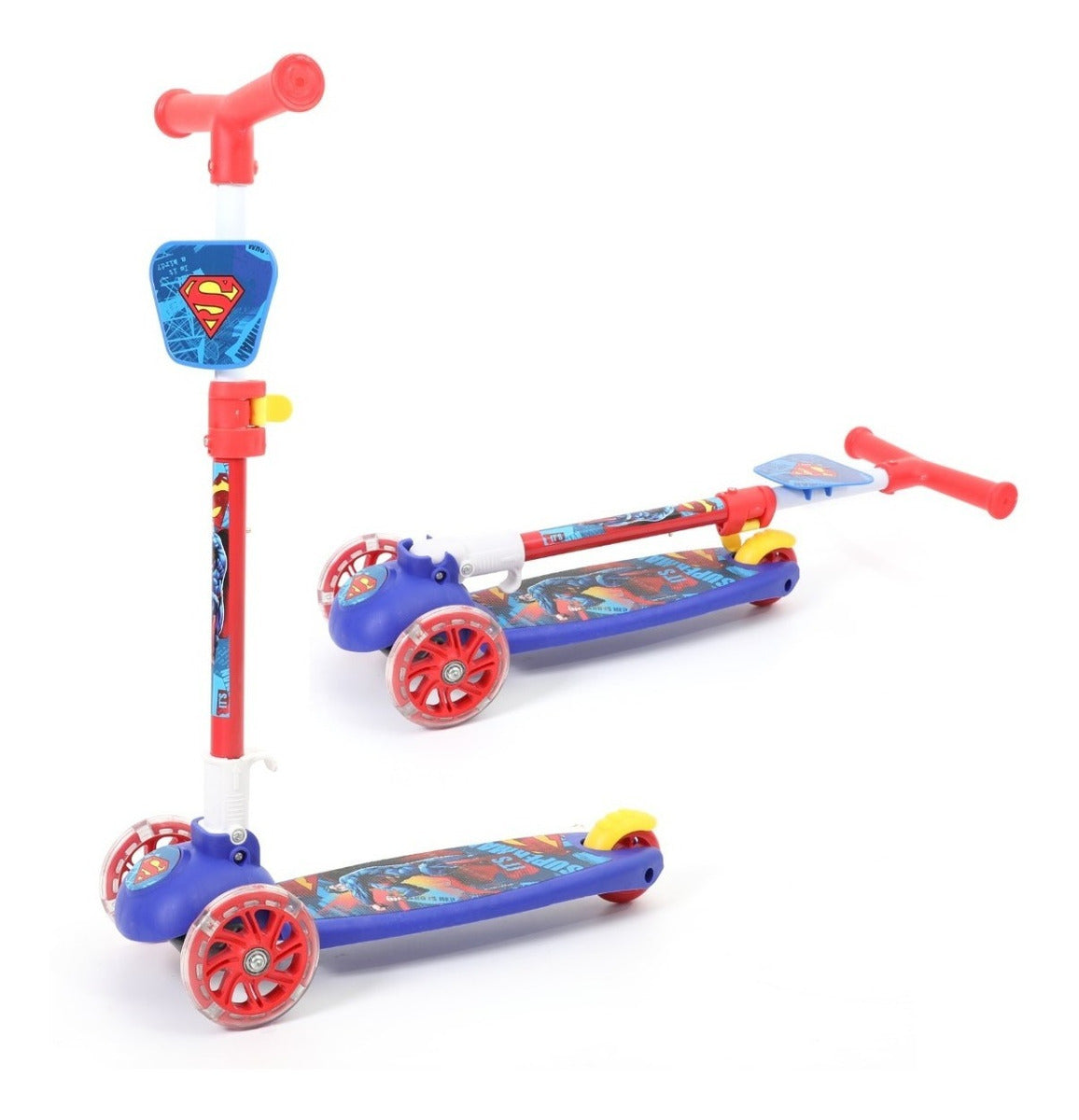 Buy Superman Foldable Scooter | Yallatoys.com