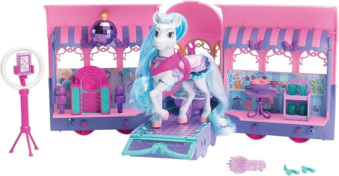 Buy Wild Manes Horse Toys Perlas Clubhouse Trailer Playset | Yallatoys.com