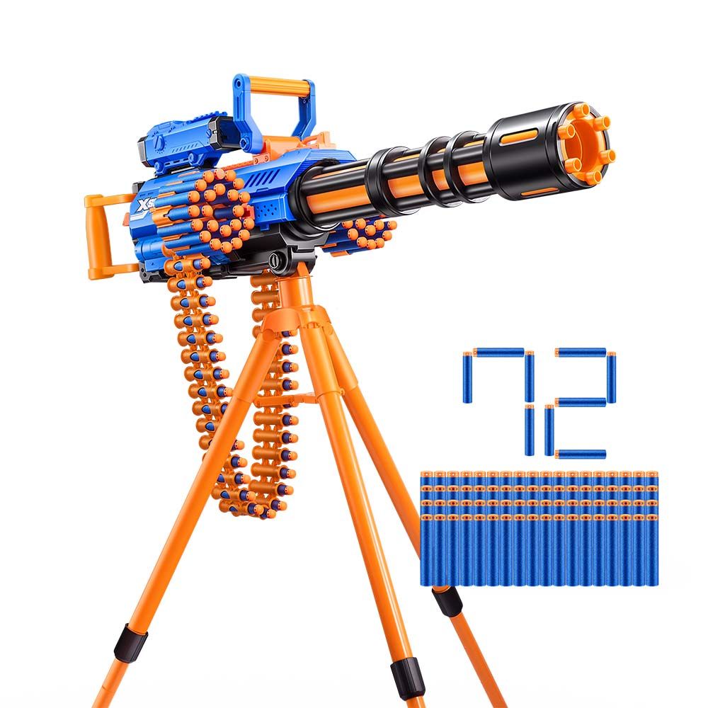 Buy X Shot Insanity Motorized Age Fire Gatling Gun With Tripod and 72 Darts | Yallatoys.com