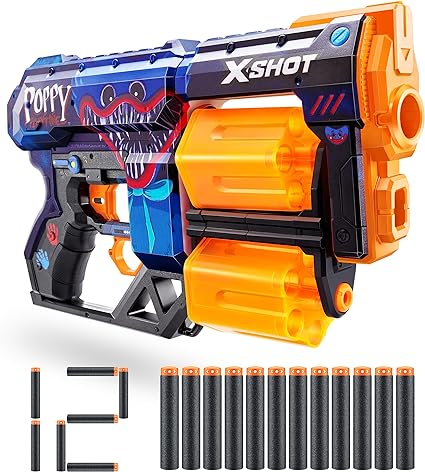 Buy X-Shot Skins Dread Poppy Playtime with 12 Darts (Sold Separately Subjected to Availability) | Yallatoys.com